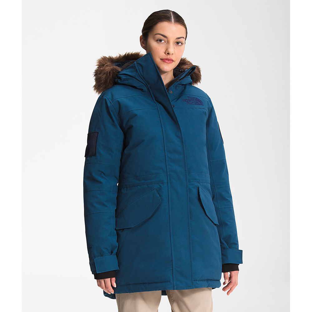 The North Face Parka Womens Australia - The North Face Expedition Mcmurdo Blue Mcmurdo (HYI-203674)